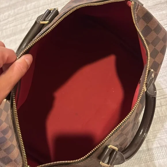 Louis Vuitton speedy 35 damier ebene - Picture 6 of 11